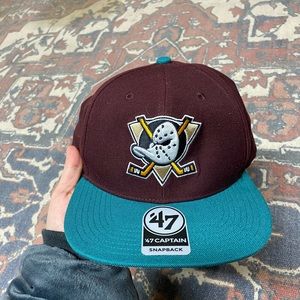 Mighty Ducks throwback snap back